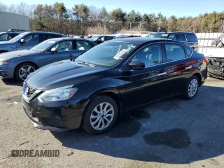 2018 Nissan Sentra SV with VIN 3N1AB7AP4JL624636, listed as a Copart auction lot 48145335 with 114,516 mi miles and Salvage Title. Bid and sale history available at DreamBid. Image 1.