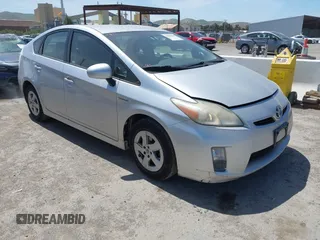2010 Toyota Prius II with VIN JTDKN3DU1A1094572, listed as a IAAI auction lot 42089100 with 249,980 mi miles. Bid and sale history available at carsss.com. Image 1.