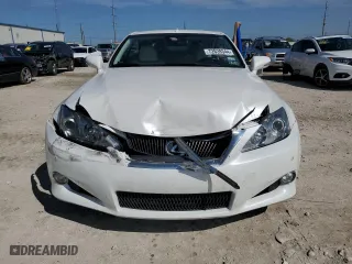 2010 Lexus IS 250C with VIN JTHFF2C2XA2511091, listed as a Copart auction lot 72639344 with 136,886 mi miles and Salvage Title. Bid and sale history available at carsss.com. Image 5.