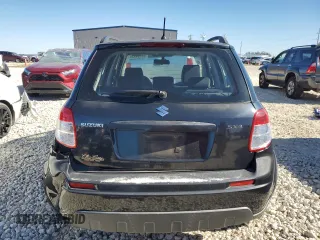 2008 Suzuki SX4 Regional Edition Touring with VIN JS2YA413285105160, listed as a Copart auction lot 84409534 with 93,581 mi miles and Salvage Title. Bid and sale history available at carsss.com. Image 6.