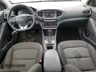 2019 Hyundai Ioniq Blue with VIN KMHC65LC7KU137684, listed as a Copart auction lot 58597025 with 53,010 mi miles and Salvage title. Bid and sale history available at DreamBid. Image 8.