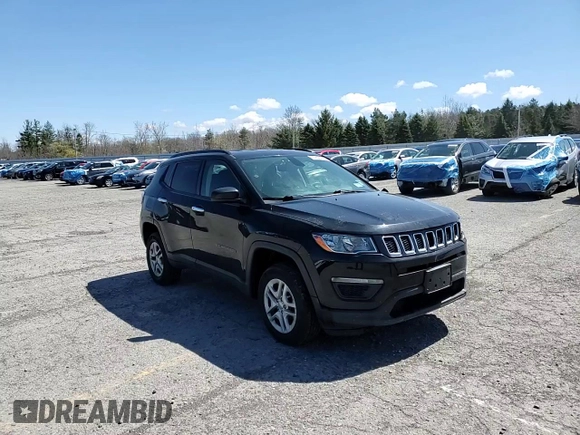 2017 Jeep Compass Sport с VIN 3C4NJDAB8HT630969, выставлен на аукционе Copart как лот 53858445 с пробегом 109 239 миль миль и Списание • Salvage title. История ставок и продаж доступна на DreamBid. Изображение 14.