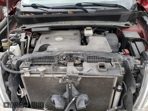 2014 Nissan Pathfinder SL with VIN 5N1AR2MM5EC607497, listed as a Copart auction lot 47572845 with 136,762 mi miles and Salvage title. Bid and sale history available at DreamBid. Image 12.