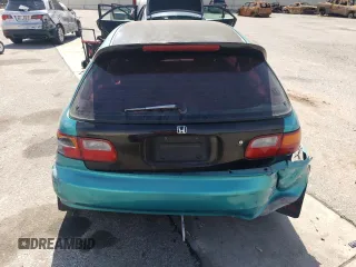 1993 Honda Civic z VIN 2HGEH2467PH523418, wystawiony jako Copart lot #51348645 z przebiegiem 269 848 mil mil oraz Szkoda całkowita • Salvage title. Historia ofert i sprzedaży dostępna na DreamBid. Obrazek 6.