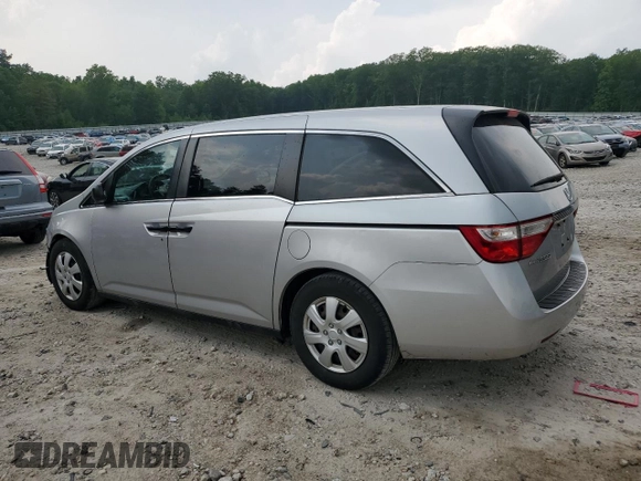 2013 Honda Odyssey LX z VIN 5FNRL5H24DB054216, wystawiony jako Copart lot #59871675 z przebiegiem 103 494 mil mil oraz Czysty tytuł • Clean title. Historia ofert i sprzedaży dostępna na DreamBid. Obrazek 2.