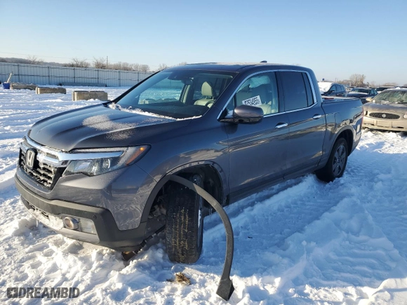 2020 Honda Ridgeline RTL-E with VIN 5FPYK3F74LB002141, listed as a Copart auction lot 87534955 with 139,030 mi miles and Salvage Title. Bid and sale history available at carsss.com. Image 1.