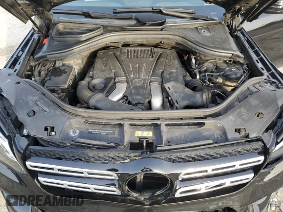 2017 Mercedes-Benz GLS 550 with VIN 4JGDF7DE6HA950752, listed as a Copart auction lot 45538075 with 115,924 mi miles and Salvage title. Bid and sale history available at DreamBid. Image 12.