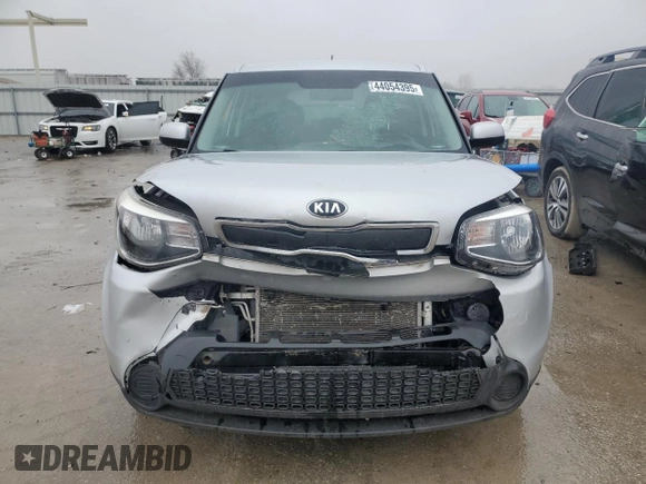 2016 Kia Soul with VIN KNDJN2A25G7825227, listed as a Copart auction lot 44054395 with 96,590 mi miles and Salvage Title. Bid and sale history available at carsss.com. Image 5.