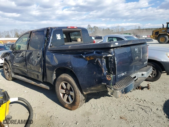 2008 Nissan Titan XE with VIN 1N6BA07D68N302516, listed as a Copart auction lot 42362115 with 225,388 mi miles and Salvage Title. Bid and sale history available at carsss.com. Image 2.