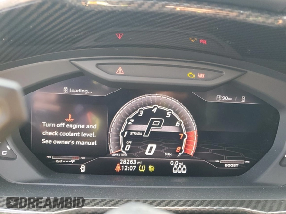 2021 Lamborghini Urus z VIN ZPBUA1ZL5MLA11073, wystawiony jako Copart lot #54892515 z przebiegiem 28 263 mil mil oraz Nie do naprawy • Non repairable. Historia ofert i sprzedaży dostępna na DreamBid. Obrazek 9.