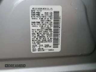 2012 Nissan Rogue S with VIN JN8AS5MV2CW375525, listed as a Copart auction lot 69588354 with 158,321 mi miles and Clean Title. Bid and sale history available at DreamBid. Image 12.