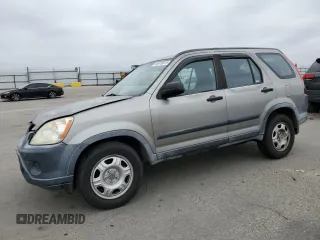 2005 Honda CR-V LX with VIN JHLRD78565C048468, listed as a Copart auction lot 45979075 with 149,347 mi miles and Salvage Title. Bid and sale history available at carsss.com. Image 1.