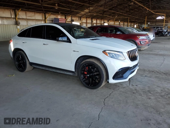 2018 Mercedes-Benz GLE 63 S AMG with VIN 4JGED7FB2JA103309, listed as a Copart auction lot 50808735 with 77,193 mi miles and Clean title. Bid and sale history available at DreamBid. Image 4.