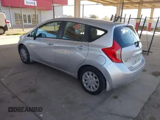 2014 Nissan Note S Plus with VIN 3N1CE2CP1EL420057, listed as a IAAI auction lot 41657471 with 124,779 mi miles and . Bid and sale history available at DreamBid. Image 3.
