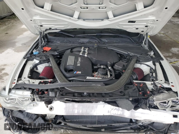 2016 BMW M4 with VIN WBS3R9C55GK708332, listed as a Copart auction lot 74582744 with Not Provided miles and Salvage Title. Bid and sale history available at carsss.com. Image 11.