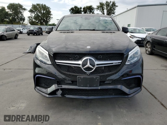 2016 Mercedes-Benz GLE 63 S AMG with VIN 4JGED7FB9GA009033, listed as a Copart auction lot 64547323 with 86,547 mi miles and . Bid and sale history available at DreamBid. Image 5.
