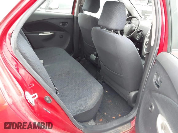 2008 Toyota Yaris with VIN JTDBT923981287730, listed as a IAAI auction lot 42141989 with 206,377 mi miles. Bid and sale history available at carsss.com. Image 8.