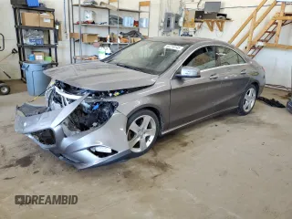 2015 Mercedes-Benz CLA 250 with VIN WDDSJ4GB1FN239952, listed as a Copart auction lot 62218145 with 79,099 mi miles and Salvage title. Bid and sale history available at DreamBid. Image 1.