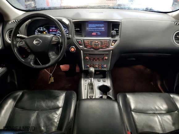 2018 Nissan Pathfinder SL with VIN 5N1DR2MMXJC670294, listed as a Copart auction lot 44928045 with 123,842 mi miles and Salvage Title. Bid and sale history available at carsss.com. Image 8.