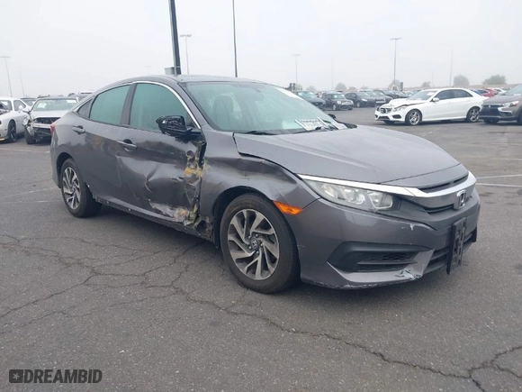 2016 Honda Civic Sedan EX with VIN 2HGFC2F79GH526474, listed as a IAAI auction lot 41797610 with 48,089 mi miles. Bid and sale history available at carsss.com. Image 1.