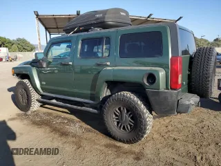 2006 Hummer H3 with VIN 5GTDN136468273891, listed as a Copart auction lot 74968354 with 177,489 mi miles and Salvage Title. Bid and sale history available at carsss.com. Image 2.