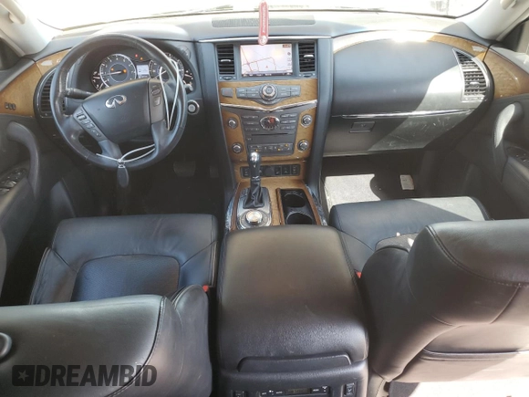 2013 Infiniti QX56 with VIN JN8AZ2NE8D9060804, listed as a Copart auction lot 74628504 with 127,122 mi miles and Salvage Title. Bid and sale history available at carsss.com. Image 8.