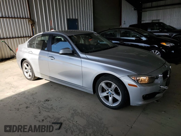 2015 BMW 3 Series 328i with VIN WBA3A5G54FNS91037, listed as a Copart auction lot 61854775 with 119,658 mi miles and Salvage title. Bid and sale history available at DreamBid. Image 4.
