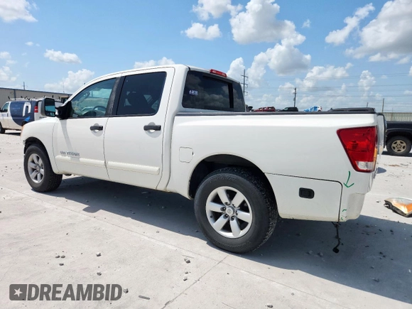 2011 Nissan Titan SV with VIN 1N6AA0ED7BN303938, listed as a Copart auction lot 61661175 with 138,098 mi miles and Salvage title. Bid and sale history available at DreamBid. Image 2.