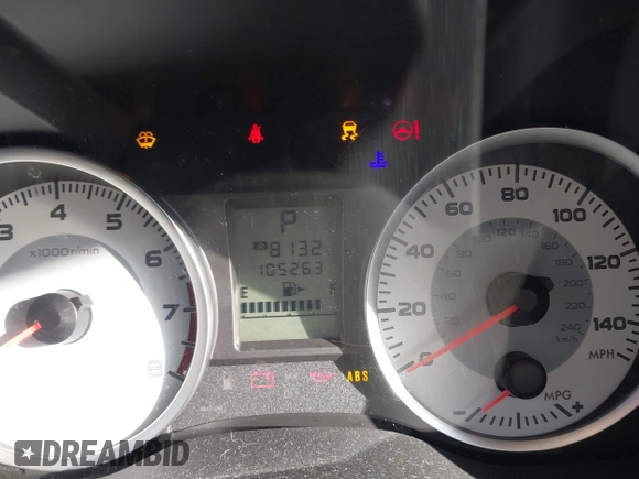 2012 Subaru Impreza 2.0i с VIN JF1GPAA68CH208402, выставлен на аукционе IAAI как лот 41248834 с пробегом 105 263 миль миль и . История ставок и продаж доступна на DreamBid. Изображение 15.