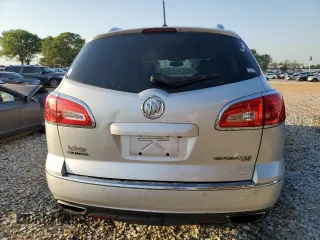 2014 Buick Enclave Leather with VIN 5GAKVBKD3EJ275676, listed as a Copart auction lot 52356235 with 163,402 mi miles and Salvage Title. Bid and sale history available at DreamBid. Image 6.