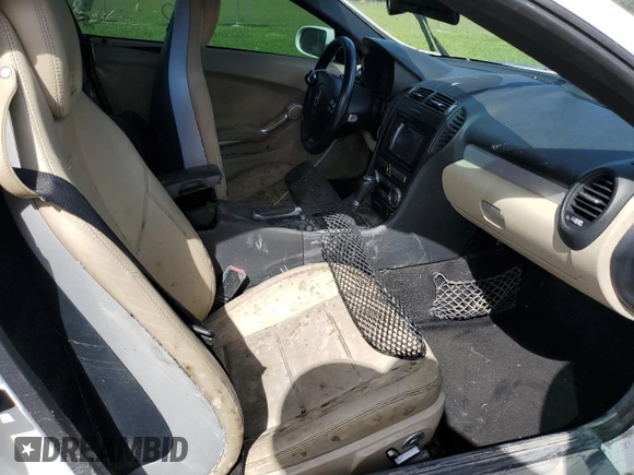 2006 Mercedes-Benz SLK-Class 5.5L AMG with VIN WDBWK73F56F127117, listed as a Copart auction lot 75090334 with 0 mi miles and Salvage Title. Bid and sale history available at carsss.com. Image 10.