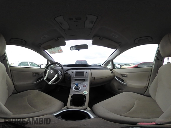 2013 Toyota Prius One with VIN JTDKN3DU6D5557058, listed as a IAAI auction lot 41765281 with 118,128 mi miles. Bid and sale history available at carsss.com. Image 17.