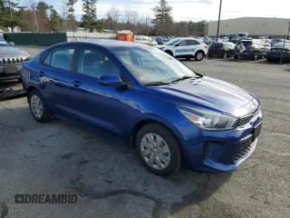 2020 Kia Rio S with VIN 3KPA24AD1LE260040, listed as a Copart auction lot 50292065 with 65,156 mi miles and Salvage Title. Bid and sale history available at DreamBid. Image 4.