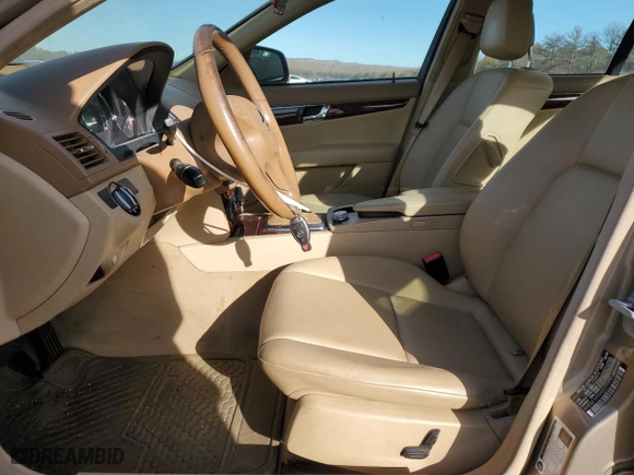 2008 Mercedes-Benz C-Class 3.0L Sport with VIN WDDGF54X68R029372, listed as a Copart auction lot 43852465 with 0 mi miles and Non Repairable. Bid and sale history available at carsss.com. Image 7.