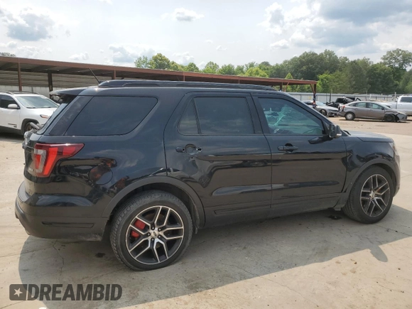 2018 Ford Explorer Sport с VIN 1FM5K8GT3JGA31598, выставлен на аукционе Copart как лот 59497455 с пробегом 99 218 миль миль и Чистый • Clean title. История ставок и продаж доступна на DreamBid. Изображение 3.