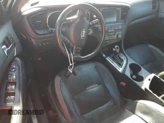 2013 Kia Optima Hybrid LX with VIN KNAGM4AD9D5055760, listed as a Copart auction lot 74271314 with 0 mi miles and Salvage Title. Bid and sale history available at carsss.com. Image 8.