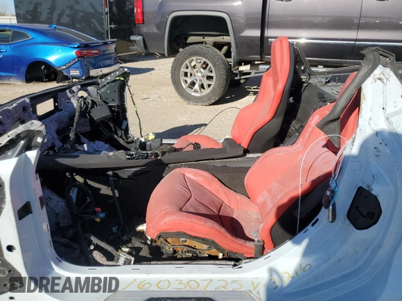 2024 Chevrolet Corvette 1LT with VIN 1G1YA3D46R5113216, listed as a Copart auction lot 45026505 with Not provided miles and Non repairable. Bid and sale history available at DreamBid. Image 7.