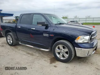 2017 Ram 1500 Big Horn with VIN 1C6RR7LM1HS875308, listed as a Copart auction lot 56384805 with 134,132 mi miles and Clean title. Bid and sale history available at DreamBid. Image 4.