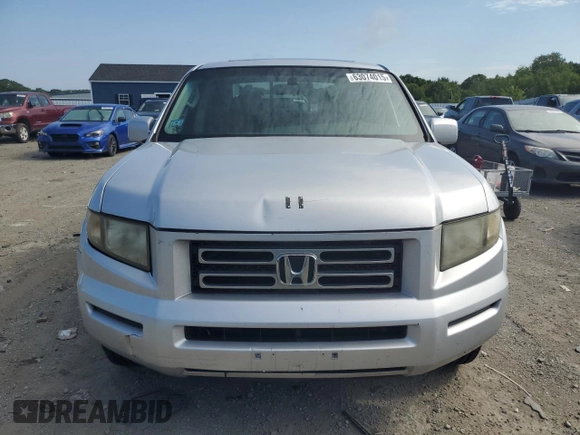 2008 Honda Ridgeline RTL with VIN 2HJYK165X8H515130, listed as a Copart auction lot 63074015 with 160,304 mi miles and Clean title. Bid and sale history available at DreamBid. Image 5.