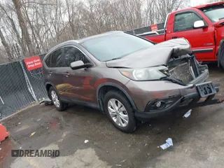 2013 Honda CR-V EX-L z VIN 5J6RM4H77DL018613, wystawiony jako IAAI lot #41678669 z przebiegiem 149 523 mil mil oraz . Historia ofert i sprzedaży dostępna na DreamBid. Obrazek 1.