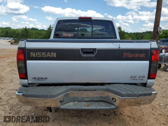 2000 Nissan Frontier XE with VIN 1N6ED27T8YC306716, listed as a Copart auction lot 55676965 with Not provided miles and Salvage title. Bid and sale history available at DreamBid. Image 6.