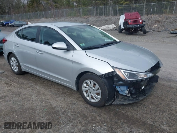 2019 Hyundai Elantra SE with VIN 5NPD74LF6KH416144, listed as a IAAI auction lot 41852351 with 27,882 mi miles and . Bid and sale history available at DreamBid. Image 1.
