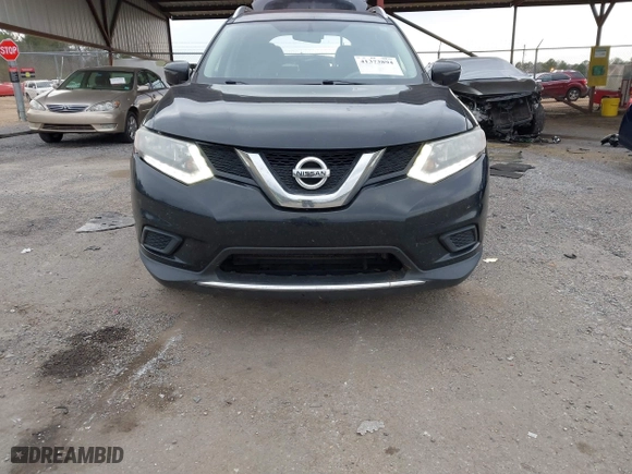 2016 Nissan Rogue S with VIN KNMAT2MV5GP730789, listed as a IAAI auction lot 41373894 with 190,428 mi miles. Bid and sale history available at carsss.com. Image 6.