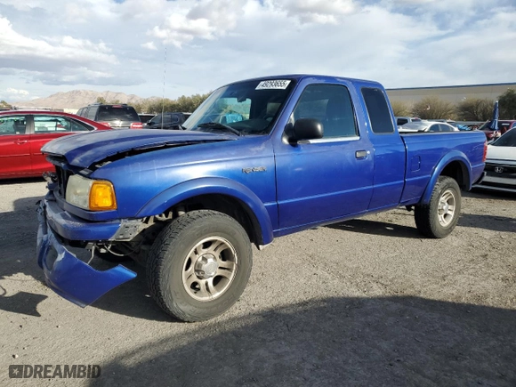 2004 Ford Ranger Edge with VIN 1FTYR14E74PB55579, listed as a Copart auction lot 49293655 with 192,257 mi miles and Salvage Title. Bid and sale history available at carsss.com. Image 1.