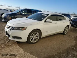 2015 Chevrolet Impala LT with VIN 2G1125S36F9125515, listed as a Copart auction lot 86298524 with 128,766 mi miles and Salvage Title. Bid and sale history available at carsss.com. Image 1.
