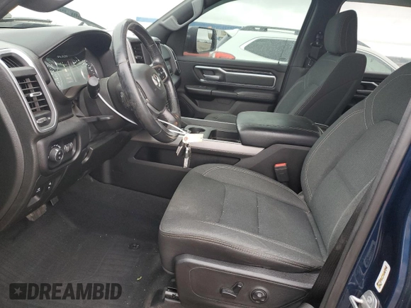 2019 Ram 1500 Big Horn with VIN 1C6SRFFT5KN619449, listed as a Copart auction lot 55404095 with 41,869 mi miles and Salvage title. Bid and sale history available at DreamBid. Image 7.