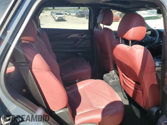 2023 Mazda CX-9 Carbon Edition with VIN JM3TCBDY8P0653953, listed as a Copart auction lot 48810905 with 27,677 mi miles and Salvage title. Bid and sale history available at DreamBid. Image 11.