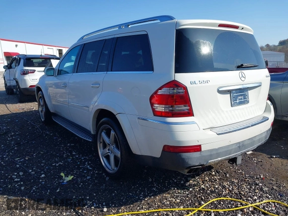 2008 Mercedes-Benz GL-Class 5.5L with VIN 4JGBF86E08A349444, listed as a IAAI auction lot 40992114 with 93,553 mi miles. Bid and sale history available at carsss.com. Image 3.