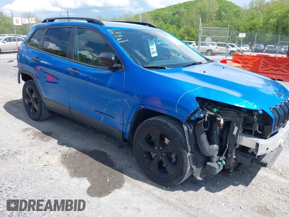 2017 Jeep Cherokee Altitude with VIN 1C4PJLAS7HW663071, listed as a IAAI auction lot 42186905 with 203,296 mi miles and . Bid and sale history available at DreamBid. Image 1.