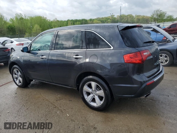 2013 Acura MDX with VIN 2HNYD2H2XDH519397, listed as a Copart auction lot 53609445 with 270,889 mi miles and Salvage title. Bid and sale history available at DreamBid. Image 2.